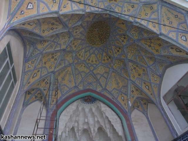 kashannews-مسجد گذر باباولی (4)