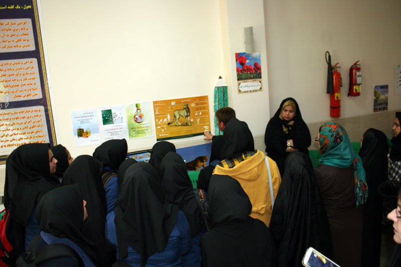 نمایشگاه محیط زیست جمعیت کویر سبز