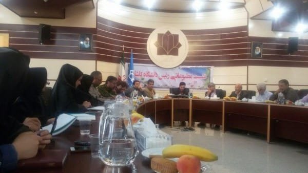 نشست خبری ریس دانشگاه روز خبرنگار