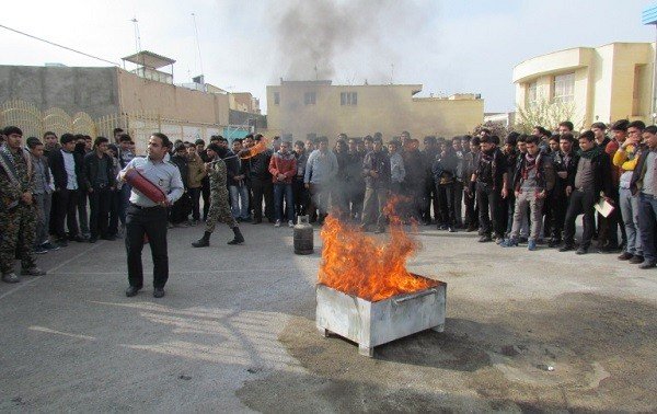 آنش‌نشانی آموزش