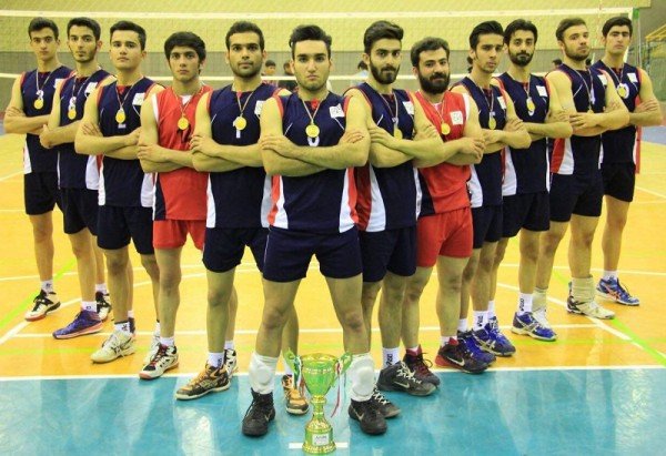 تیم والیبال دانشگاه کاشان